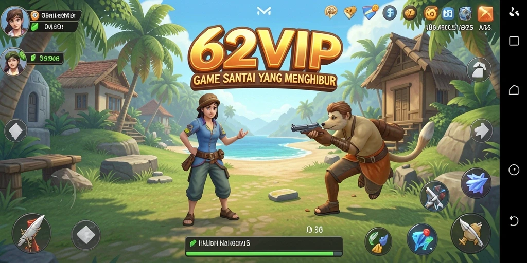 Tangkapan layar gameplay 62VIP yang menghibur dan menarik.