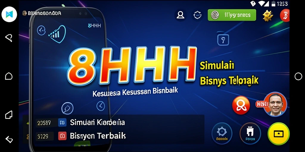 Tampilan gameplay 8HHH yang mendetail dan menarik.