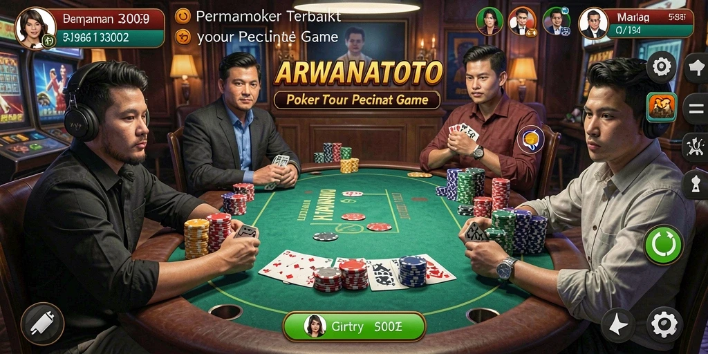 Tampilan gameplay ARWANATOTO yang menarik dan seru.