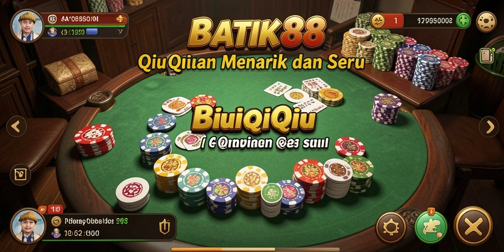 Gameplay seru dan kompetitif dalam BATIK88 QiuQiu.