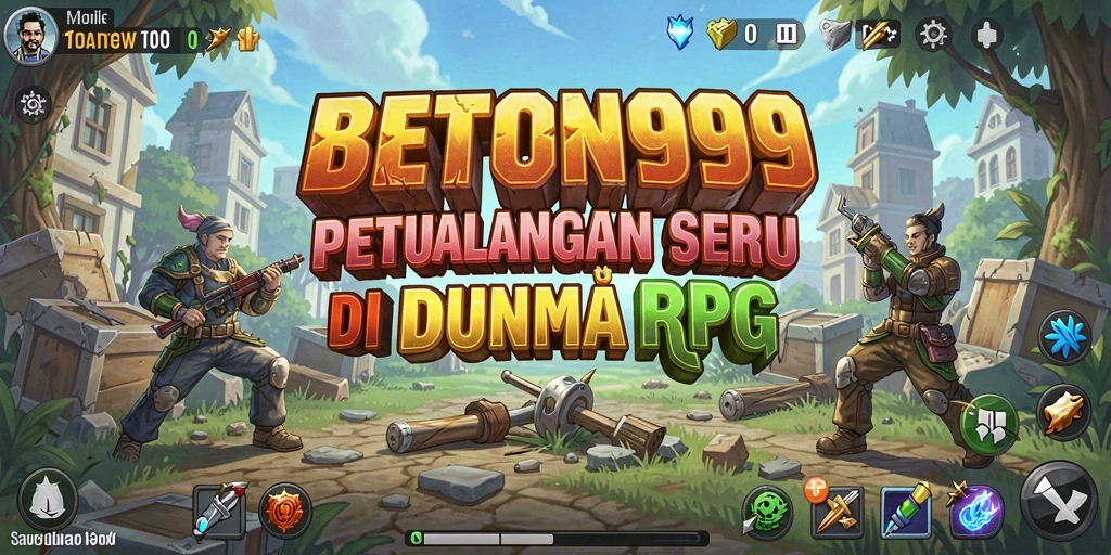 Tampilan gameplay seru dari BETON999 yang menampilkan pertarungan epik.