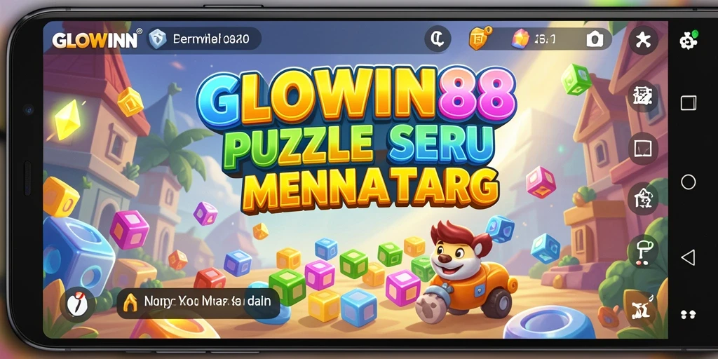 Tampilan gameplay GLOWIN88 dengan berbagai teka-teki menarik.