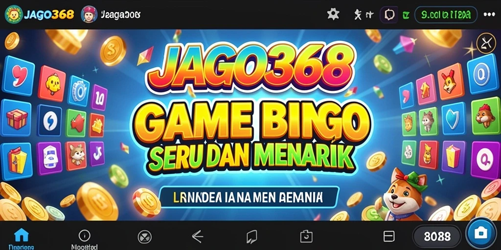 Gameplay seru dan interaktif dari JAGO368 dalam permainan Bingo.