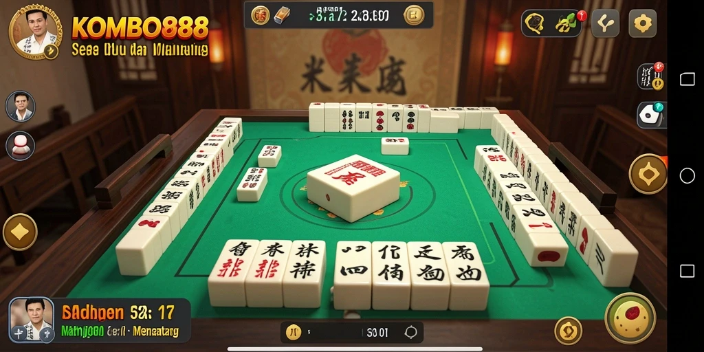 Tampilan menarik dari permainan Mahjong KOMBO88 yang seru.