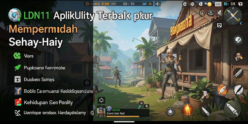 Tampilan antarmuka pengguna LDN11 yang intuitif dan menarik.