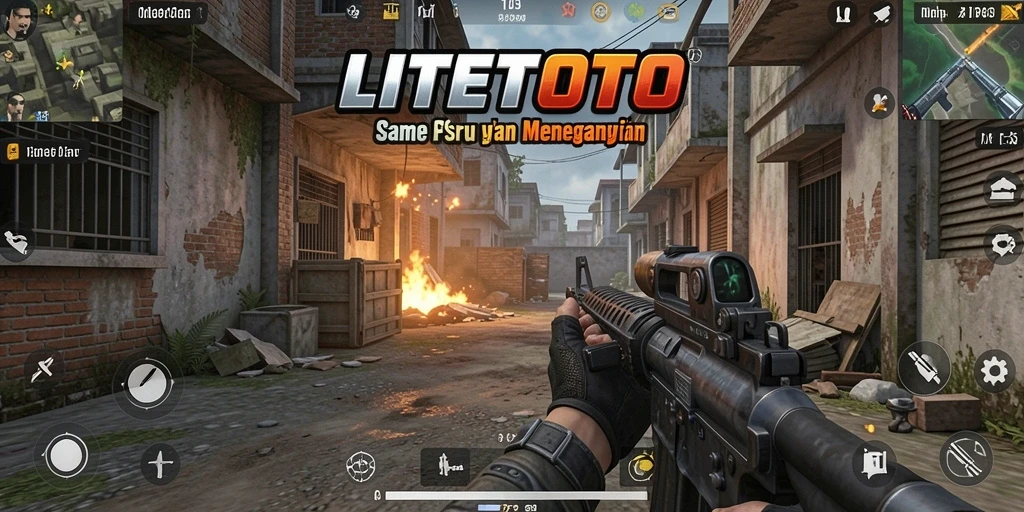 Screenshot gameplay menampilkan aksi seru di LITETOTO.