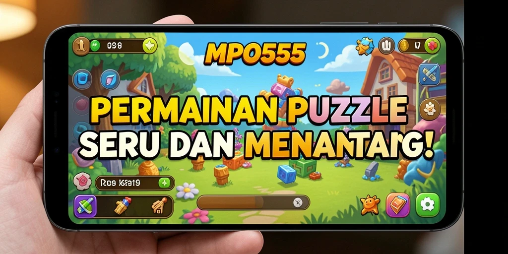 Tampilan gameplay seru dari MPO555 dengan teka-teki menantang.