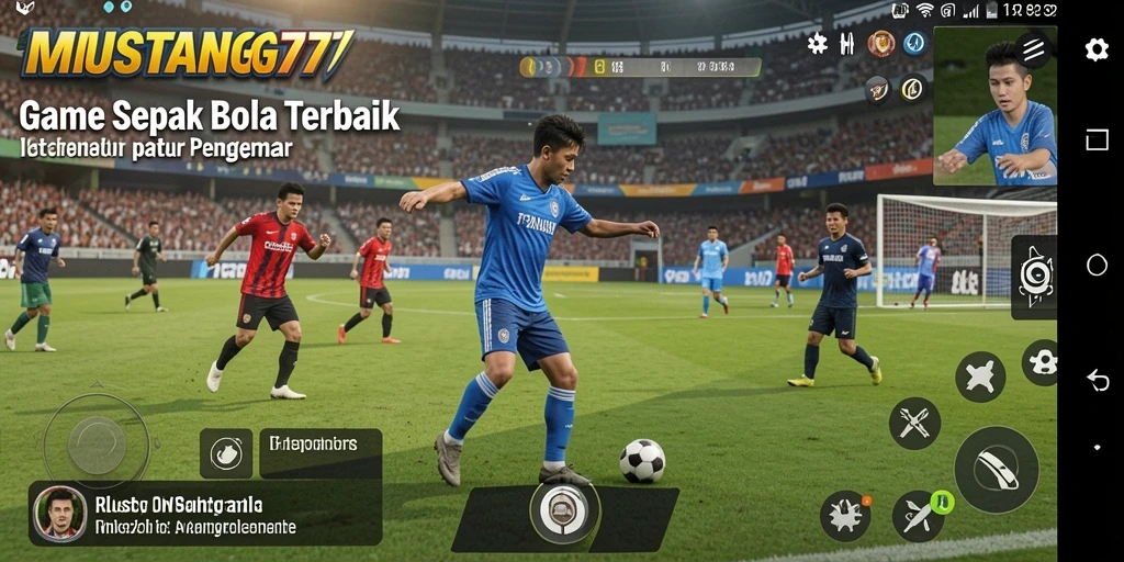 Gambaran gameplay menegangkan dari MUSTANG77 saat pertandingan berlangsung.