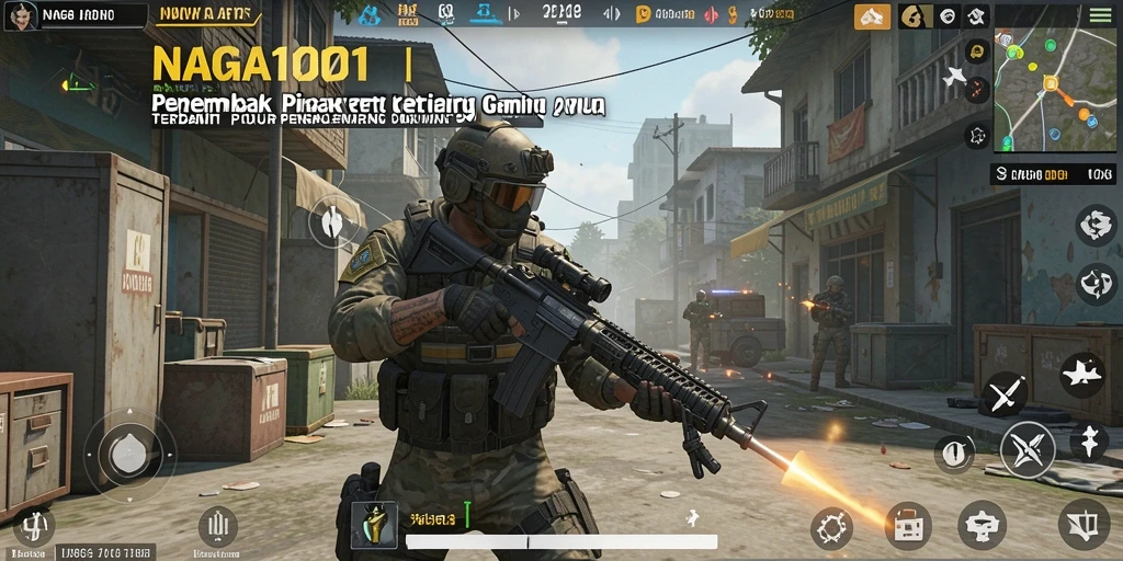 Tampilan dinamis dan menegangkan dari gameplay NAGA1001 yang memukau.