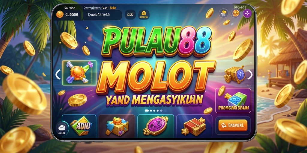 Tampilan gameplay PULAU88 yang penuh warna dan menarik.