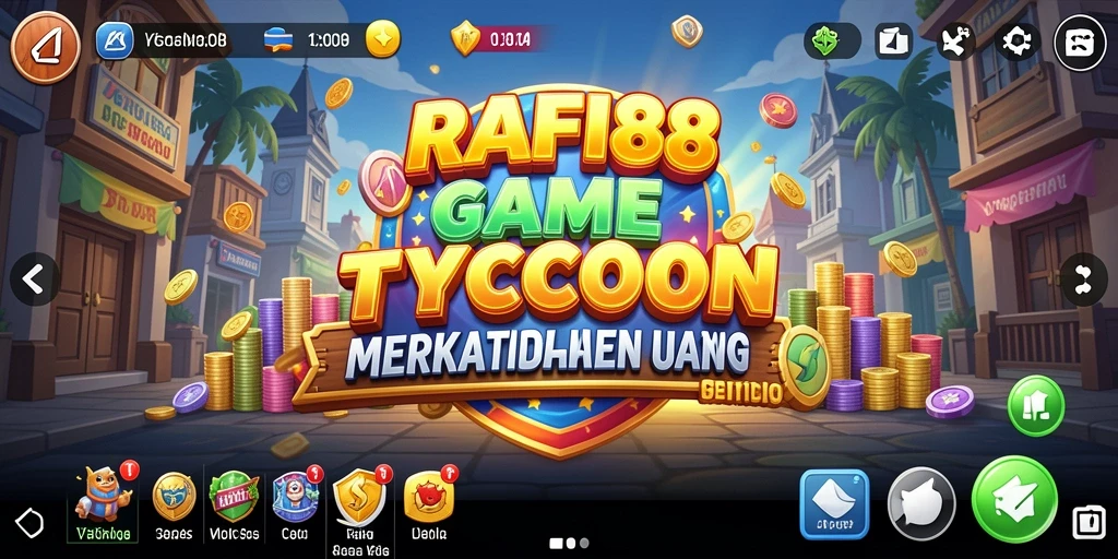Tampilan gameplay RAFI88 yang menarik dan penuh warna.