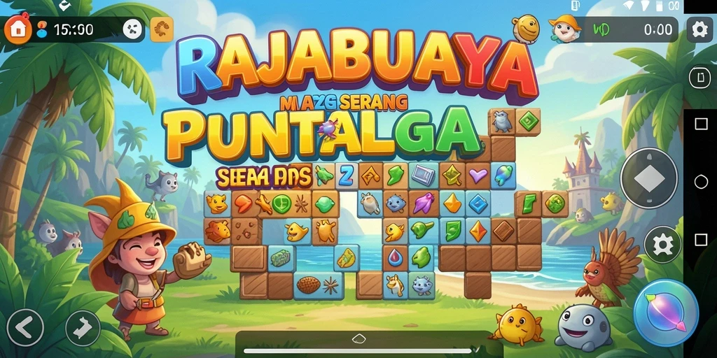 Screenshot utama RAJABUAYA menampilkan gameplay yang menarik dan penuh tantangan.