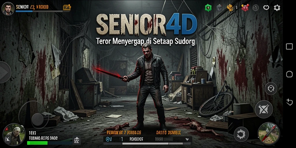 Gameplay mencekam dengan suasana yang menakutkan.